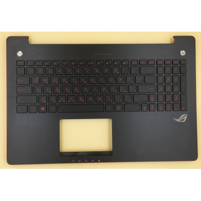 by Asus G550 G550JK N550 backlit Bulgarian BG keyboard palmrest 90NB04L3-R31BG0 on pcspare.com - Global Laptop Parts Center