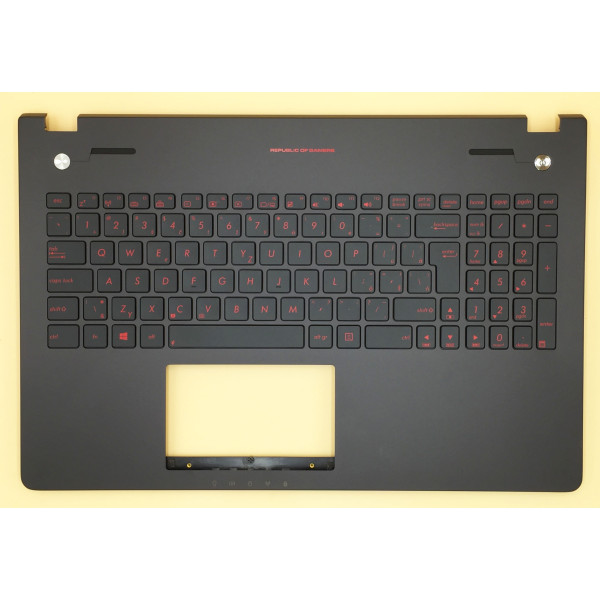 By Asus G56 N56 N56VM Красный словацкий SK подсветка клавиатуры пальмрест 90NB03Z3-R31SK0 at pcspare.com — Global Laptop Parts Center