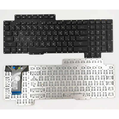 Asus G703, G703V, G703, G703VI, G703GL, RGB backlit Arabic AR keyboard 0KNB0-E612AR00
