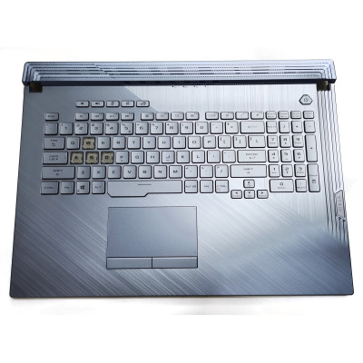 Asus Rog G731 G712 GL731 8pin backlit US keyboard palmrest silver blue