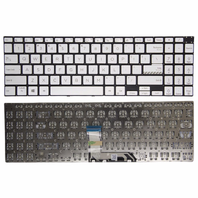 Asus M3500 M6500 K6500 K3500 K3500 K3502 X3500 Silver US keyboard