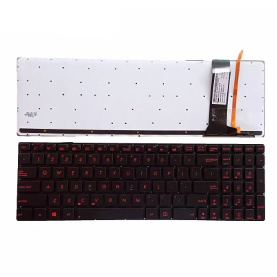 Asus N56 N550 N550JV N550J N550X n750j clavier américain rétroéclairé rouge