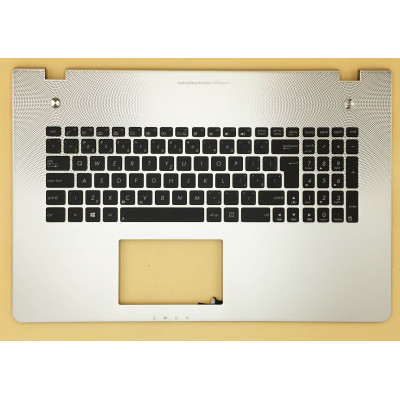 By Asus N76 N76VM teclado con respaldo de palmas PO SK CZ SV SP BE BG at pcspare.com — Global Laptop Parts Center