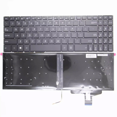 Asus NX580 N580V M580 N580 NX580V NX580VD Backlight US-Tastatur