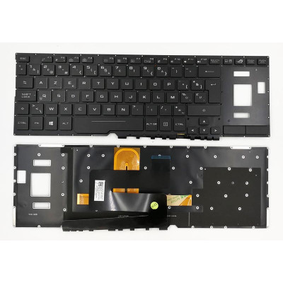 Asus ROG GX501 GX531 GM531 retroiluminado belga BE teclado original 0KNB0-6617BE00
