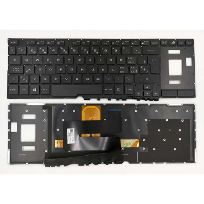 by Asus ROG GX501 GX531 GM531 backlit Swiss SW keyboard 0KNB0-6617SF00 on pcspare.com - Global Laptop Parts Center