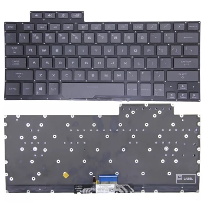 Asus Rog Zeprus GA401, GA401U, GA401M, teclado dos EUA retroiluminado original