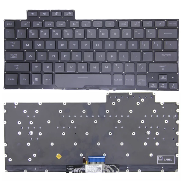 By Asus Rog Zeprus GA401, GA401U, GA401M, teclado dos EUA retroiluminado original at pcspare.com — Global Laptop Parts Center