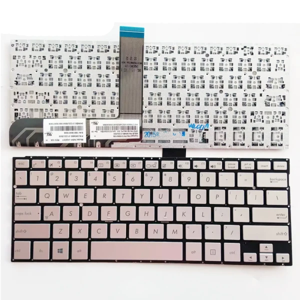 By Asus TP300 TP300L Q302 Q302LA Q304 Silber US-Tastatur at pcspare.com — Global Laptop Parts Center