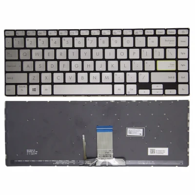 Asus TP420 TM420 TP470 S4600 V4050F E410M putere argintiu backlit US tastatură