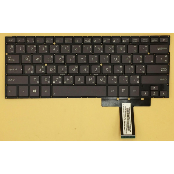By Asus UX31 UX31A UX31E brown color Thai TI TA keyboard at pcspare.com — Global Laptop Parts Center