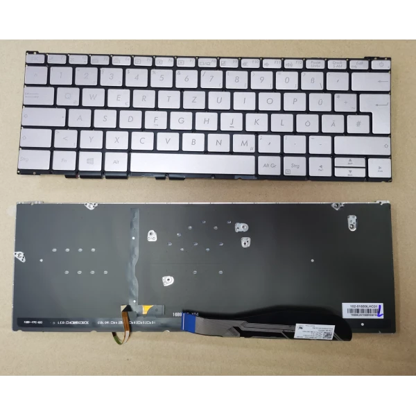 By Asus UX390 UX390UA grijs verlicht Duits DE toetsenbord ASM16B96D0J5282 at pcspare.com — Global Laptop Parts Center