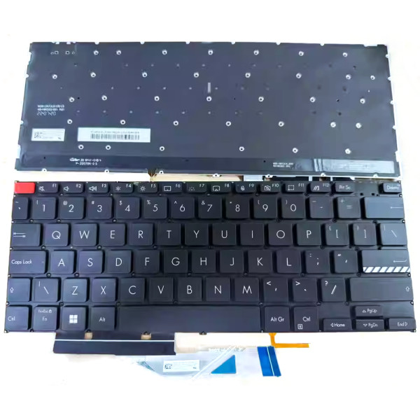 By Asus VivoBook S14 K3402Z, M3402Q, M3402R, S3402Z, K3402ZA, X3402, teclado dos EUA retroiluminado at pcspare.com — Global Laptop Parts Center