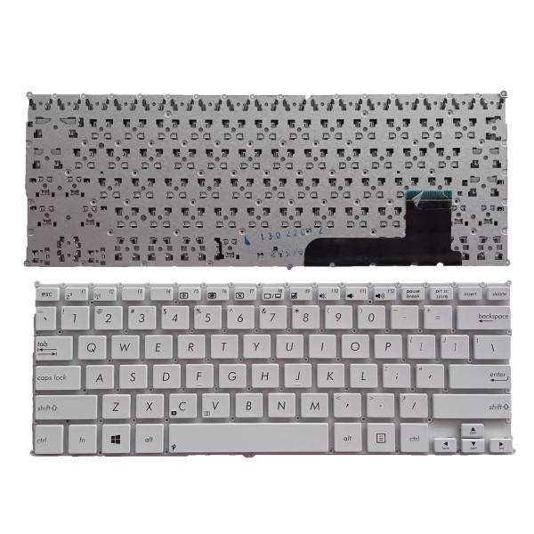 By Asus X201 X201E S200 S200E x202e Q200 Q200E white US keyboard at pcspare.com — Global Laptop Parts Center
