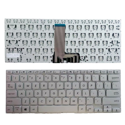 Asus X409J X409F P409J P409M R409J R409F A412FL R423 R424 teclado EUA prata