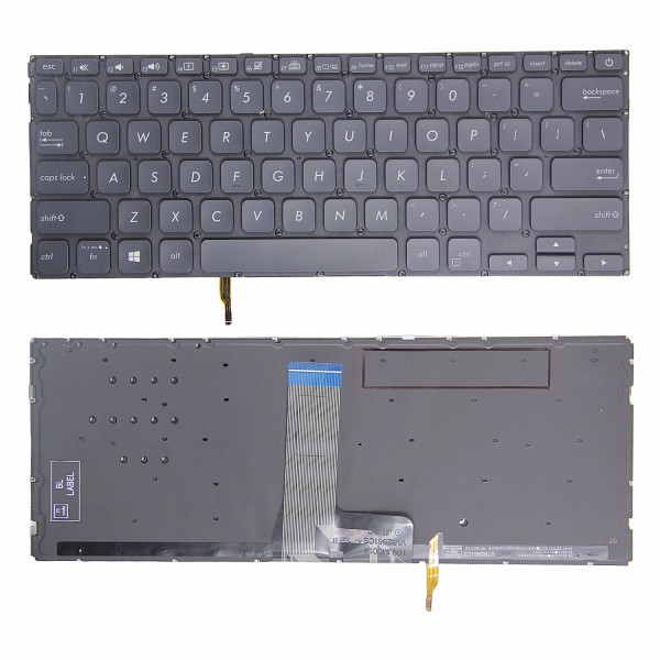 By Asus X412 A412 R424 R424F V4000V V4000F schwarze Hinterbeleuchtung US-Tastatur at pcspare.com — Global Laptop Parts Center
