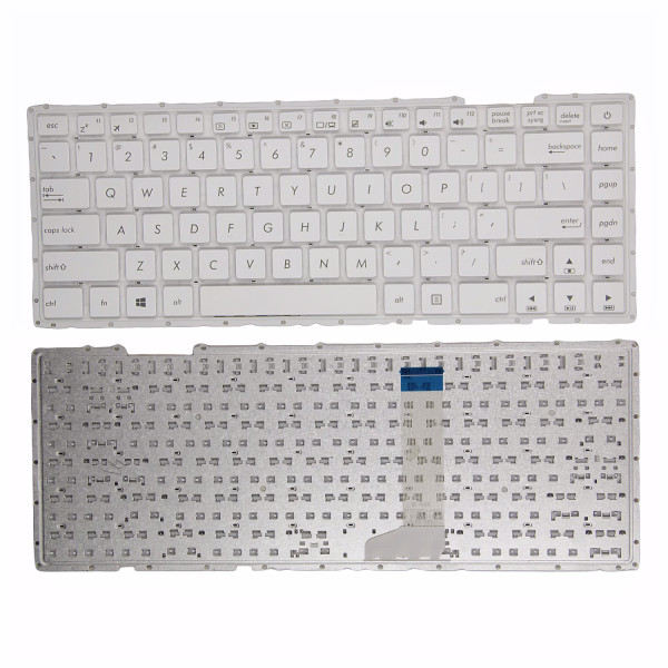 By Asus X442 F442U X442U X442UA A442U R419U A480U white US keyboard original at pcspare.com — Global Laptop Parts Center