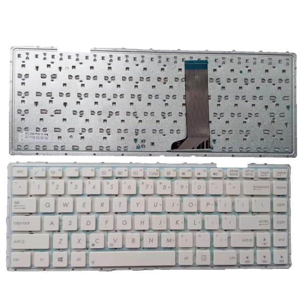 By Asus X451 X453 D450 D450CA D450MA baltā ASV tastatūra at pcspare.com — Global Laptop Parts Center