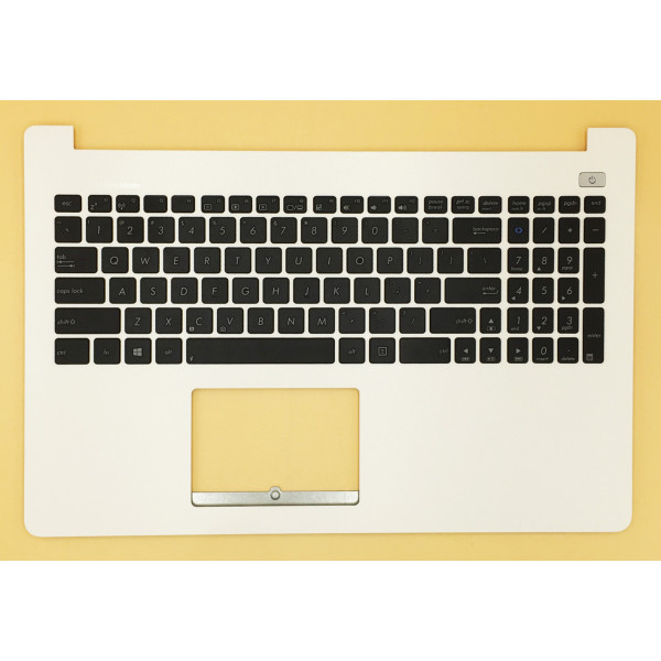 By Asus X502 X502CA white US keyboard palmrest 90NB00I2-R31US1 at pcspare.com — Global Laptop Parts Center