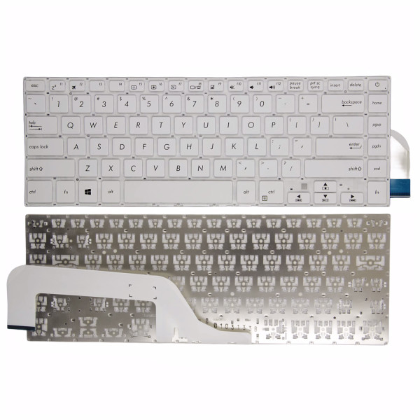 By Asus X505 X505BP K505 K505BP X505ZA X506 A505 R504 white US keyboard at pcspare.com — Global Laptop Parts Center