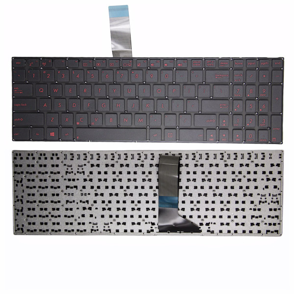 By Asus X550C F550V W508L D552W A550C W518L Y581L X552E X552E tastiera rossa US originale at pcspare.com — Global Laptop Parts Center