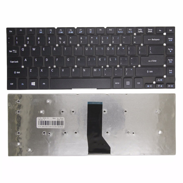 By Acer 3830T EC 470G MS2376 4755 4830T NV47 ES1 411 US keyboard OEM at pcspare.com — Global Laptop Parts Center