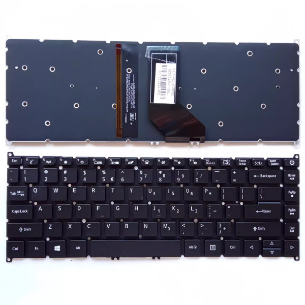 By Acer A314-31 A314-32 A514-51 A314-21 A314-41 A314-33 backlit US keyboard at pcspare.com — Global Laptop Parts Center