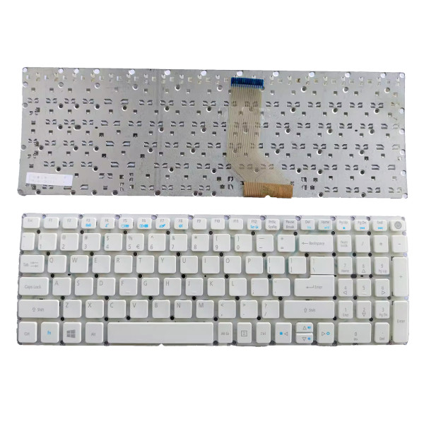 By Acer A315-21 A315-51 A515-51 A517-51G V3-575G white US keyboard at pcspare.com — Global Laptop Parts Center
