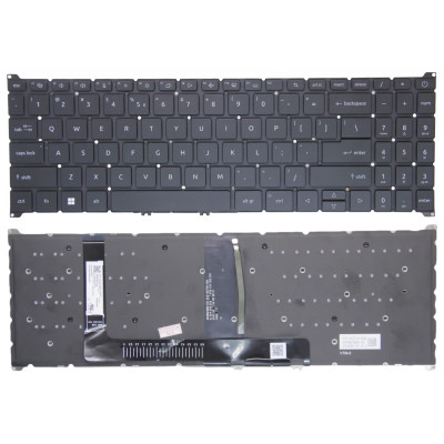 by Acer Aspire 3 A315-24P, A315-24PT, A315-59, A315-59G, A315-510P, black backlit US keyboard on pcspare.com - Global Laptop Parts Center