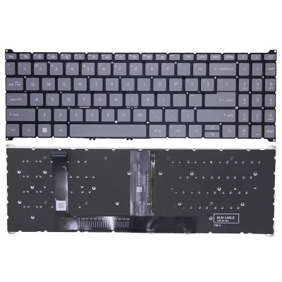 Acer Aspire Go 15 AG15-32P, AG15-32PT gri backlit US tastatură
