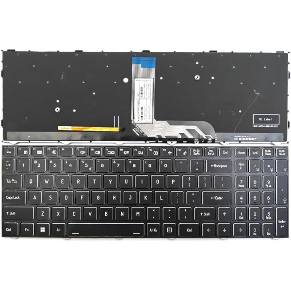 By Acer Aspire Lite 15 AL15-41, AL15-42, AL15-51, AL15-52, AL15-53, ALG Gaming AL15G-52, AL15G-53, teclado dos EUA retroiluminado at pcspare.com — Global Laptop Parts Center