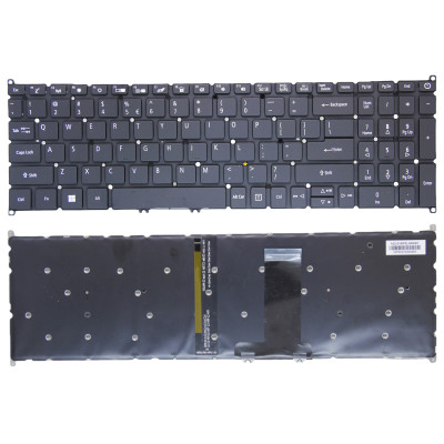 by Acer Aspire 7 A715-42, A715-42G, A715-74, A715-74G, A715-75, A715-75G, black backlit US keyboard on pcspare.com - Global Laptop Parts Center