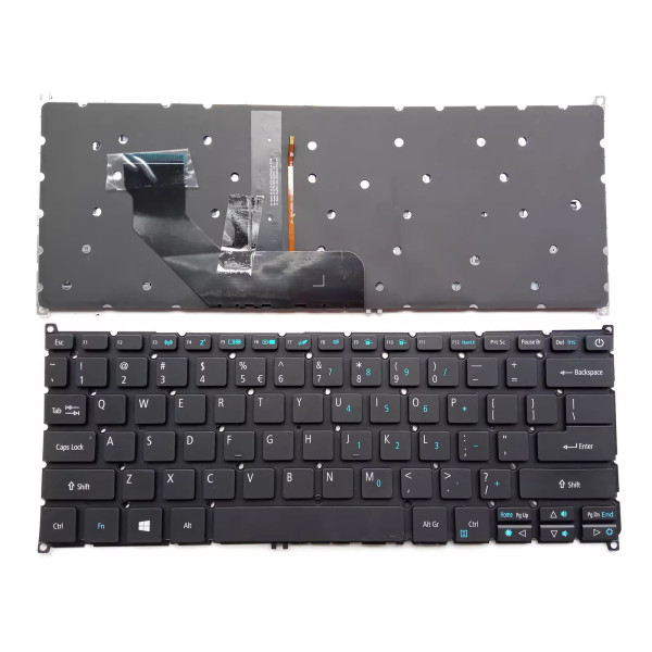 By Acer SF314-41 SF314-52 Swift 5 SF514-51 power backlit US keyboard at pcspare.com — Global Laptop Parts Center