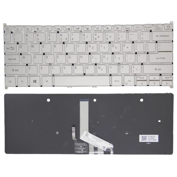 By Acer Swift 5 SF514-55T SF514-55GT SF514-55TA SF515-51T backlit US keyboard silver at pcspare.com — Global Laptop Parts Center