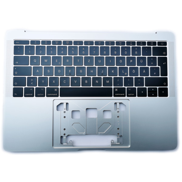 By Apple MacBook Pro A1708 2016 2017, hintergrundbeleuchtete Deutschland DE Tastatur Palme Space Silver at pcspare.com — Global Laptop Parts Center
