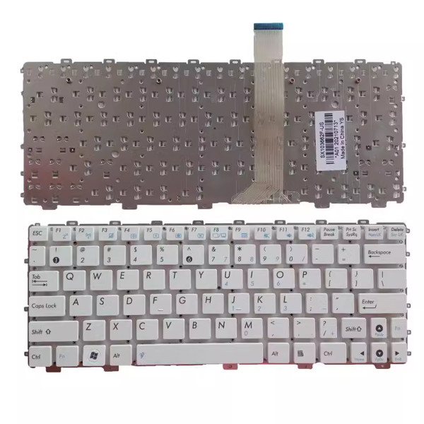 By Asus Eee PC 1011PX 1015 X101 X101CH X101H TF101G 1025C white US keyboard at pcspare.com — Global Laptop Parts Center