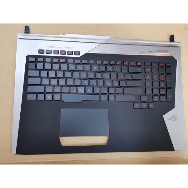 By Asus G752 G752VM G752VS backlit Russian RU UA keyboard palmrest 90NB0D61-R30RU0 at pcspare.com — Global Laptop Parts Center