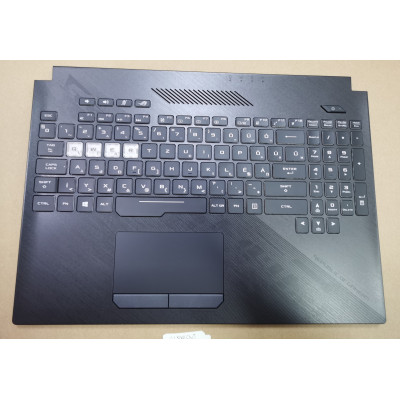 Asus GL504GM RGB backlit Hungarian HU keyboard palmrest 90NR00K2-R32HU0