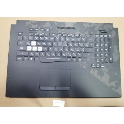 Asus GL704GW RGB podsvietený ruský RU UA klávesnica palmrest 90NR00M1-R31UA0