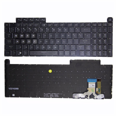 Asus ROG Strix G18 G814 G814J, Strix ندب 18 G834 G834J RGB ثانياً US keyboard