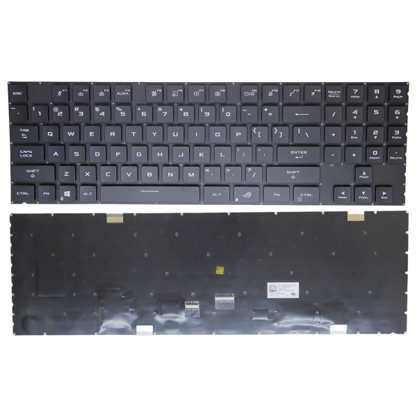 By Asus ROG Zephyrus S17 GX703 GX703H GX703HM teclado de EE.UU. retroiluminado GX703HM at pcspare.com — Global Laptop Parts Center