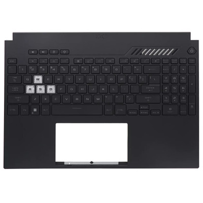 Asus TUF F15 FX517ZC, FX517ZM, FX517ZE, FX517ZR, retroiluminado teclado de la palma de teclado de los Estados Unidos negro
