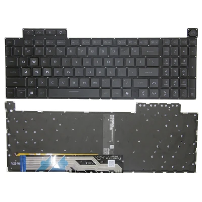 by Asus TUF Gaming F16 FX608J, FX608LM, FX608, FA608, čierna podsvietená US klávesnica WASD šedá on pcspare.com - Global Laptop Parts Center
