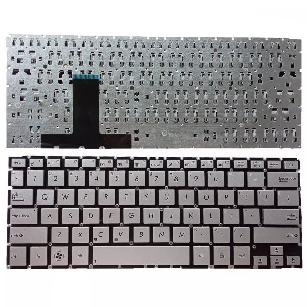 By Asus UX31 UX31A UX31LA UX31E silver US keyboard at pcspare.com — Global Laptop Parts Center