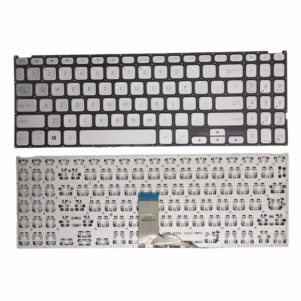 By Asus VivoBook A512 K512 P1504 R564 Silber US-Tastatur at pcspare.com — Global Laptop Parts Center