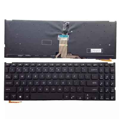 Asus X509 X509FA X509FJ X509U X509UA X509DA schwarze Hinterbeleuchtung US-Tastatur