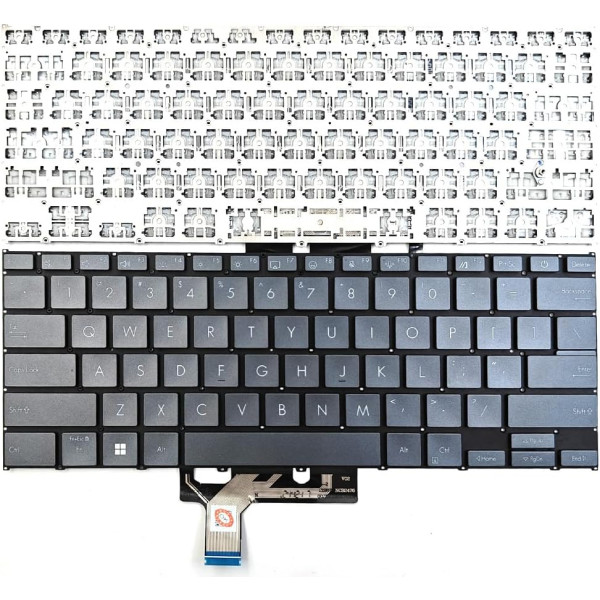 By Asus ZenBook 14 UX3405, UX3405CA, UX3405MA, Q415M, gris teclado de EE.UU. at pcspare.com — Global Laptop Parts Center