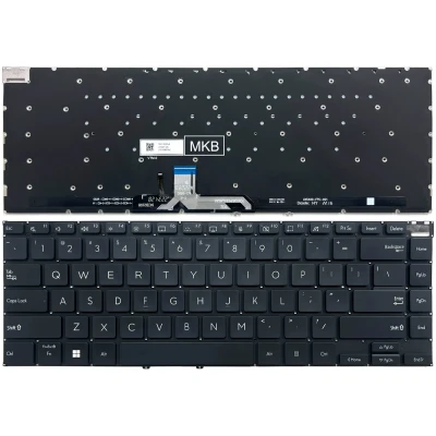 by Asus Zenbook 14X UX5400ZB, UX5400ZF zwart verlicht US toetsenbord on pcspare.com - Global Laptop Parts Center