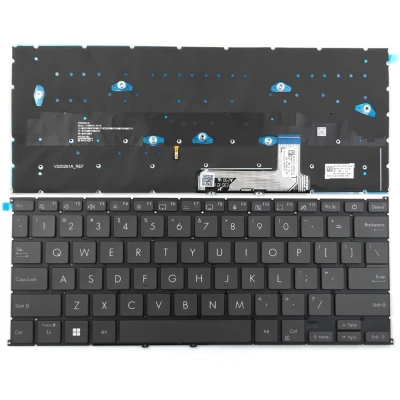 Asus Zenbook S 13 OLED UX5304, UX5304VA, UX5304UA, UX5304MA, 2023 geri döndü US klavye