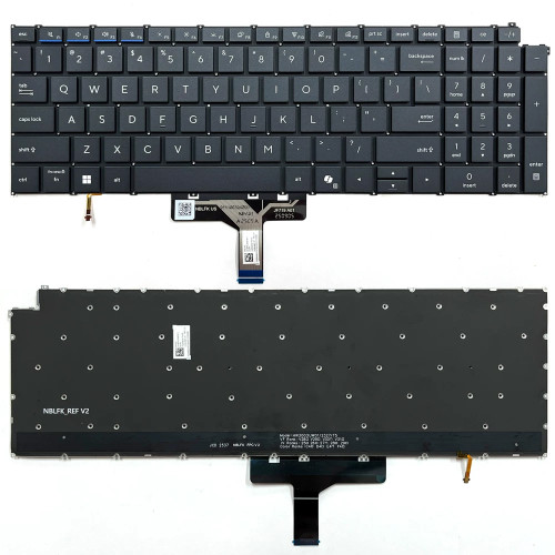 ASUS ExpertBook B3605 B3606 B3608 B3655 BM3606 لوحة مفاتيح أمريكية مضاءة خلفيا